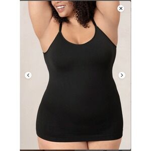 NWT Shapermint Essentials All‎ Day Every Day Scoop Neck Cami Black Size S